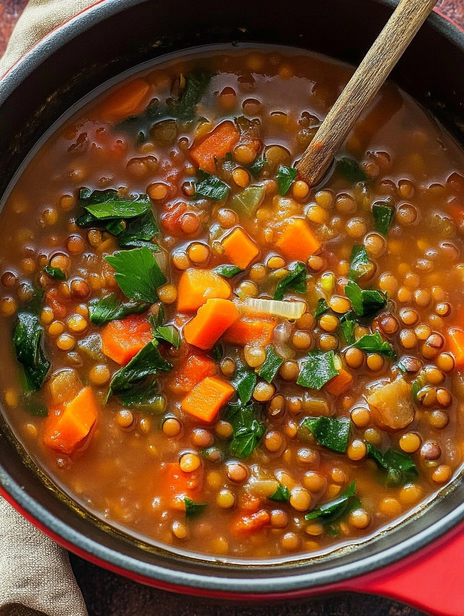 The Best Lentil Soup (Not Watery) 131 The Best Lentil Soup (Not Watery)