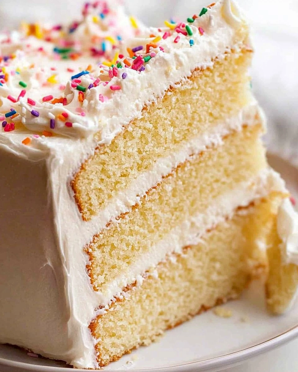 Vanilla Cake | Easy Homemade Vanilla Layer Cake