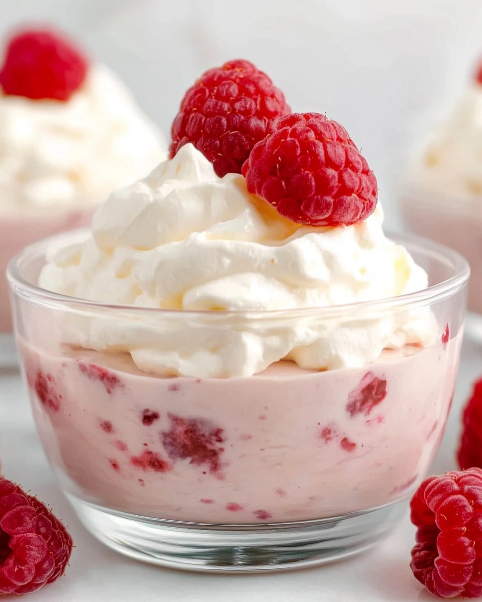 White Chocolate Raspberry Mousse 67 White Chocolate Raspberry Mousse