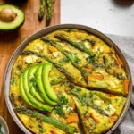 Asparagus-Frittata-with-Goat-Cheese-Sweet-Potatoes-Recipe