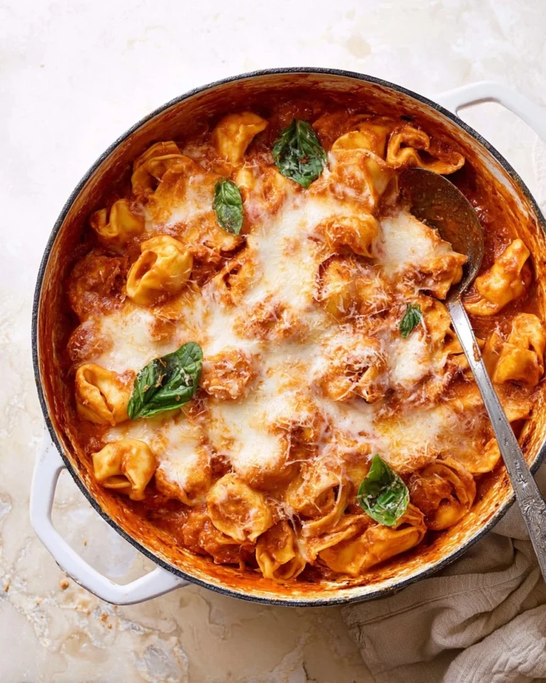Baked-Cheese-Tortellini-in-Vodka-Sauce.-Recipe