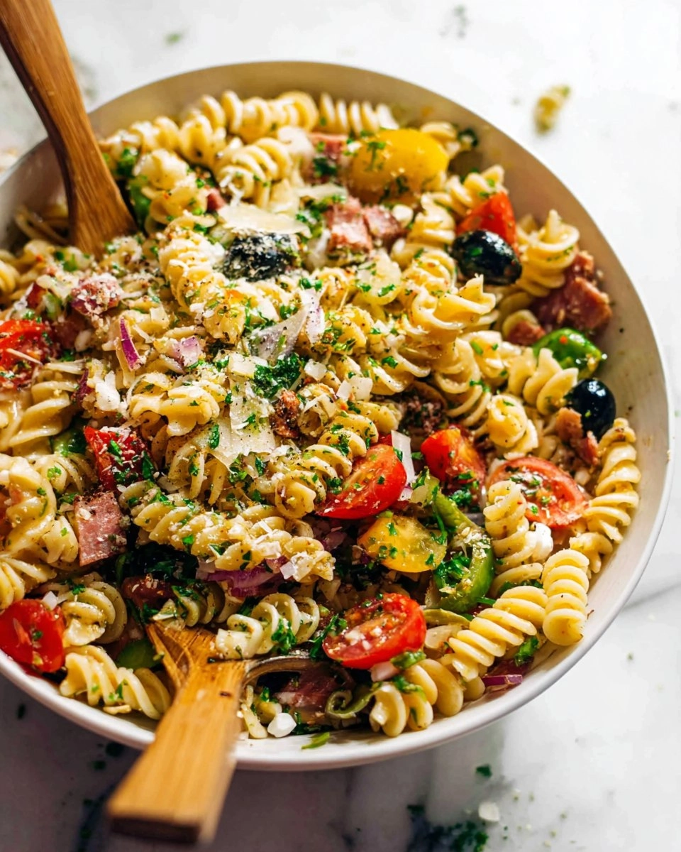 Best Italian Pasta Salad for Picnics 2 Best-Italian-Pasta-Salad-for-Picnics-Recipe