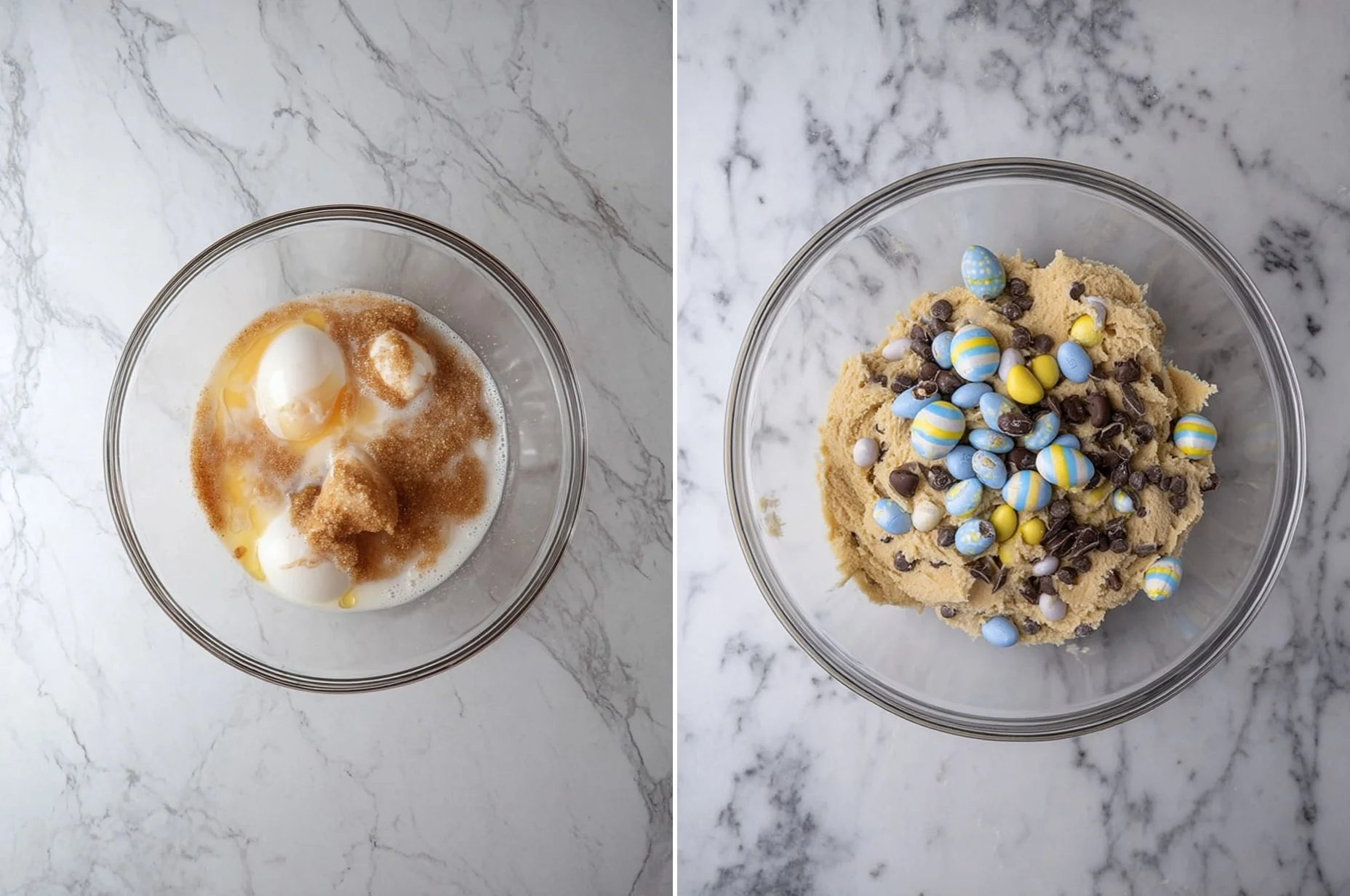 Brown Butter Cadbury Mini Egg Cookies