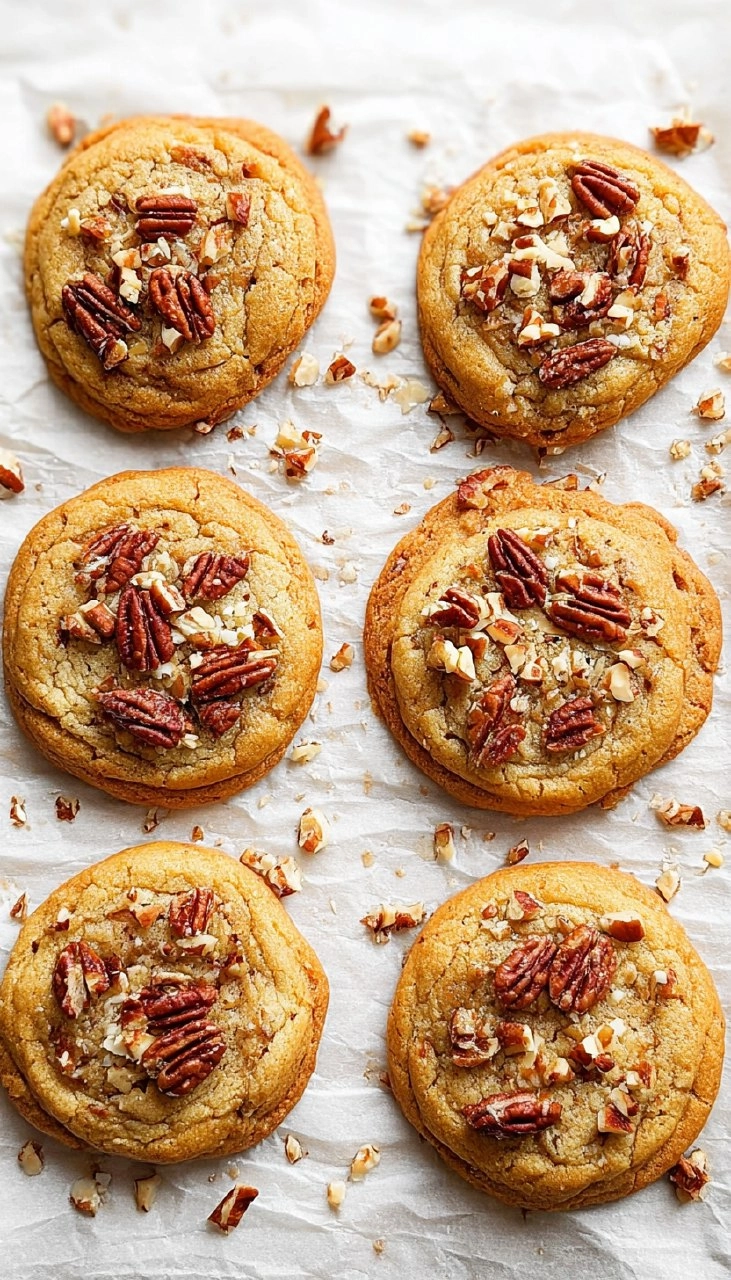 Butter Pecan Melt-Away Cookies