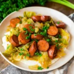 Cabbage-and-Sausage-Skillet-Recipe