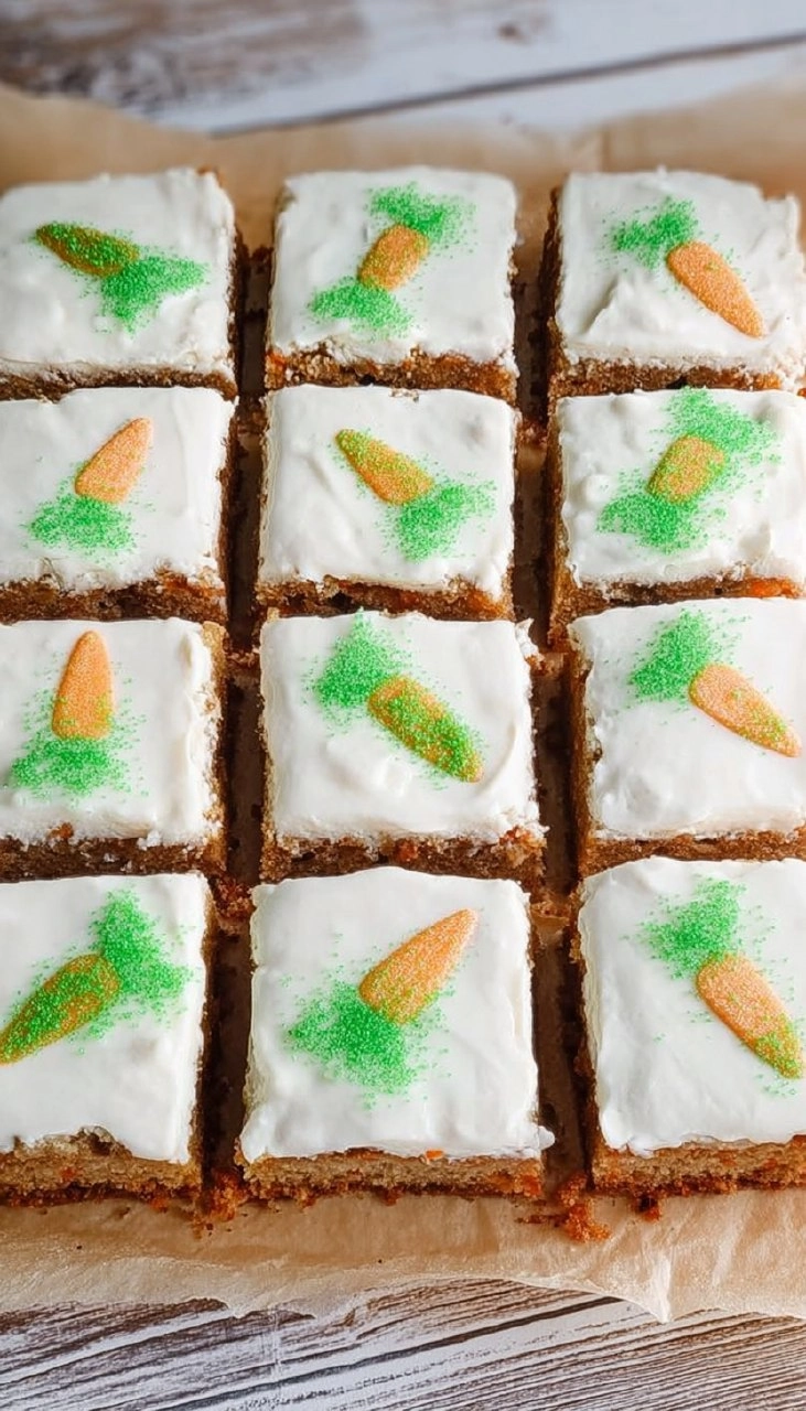 Carrot Cake Bars with Cream Cheese Frosting