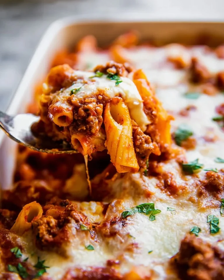 Cheesy-Baked-Ziti-Easy-Weeknight-Pasta-Bake-with-Ricotta-Mozzarella-Recipe