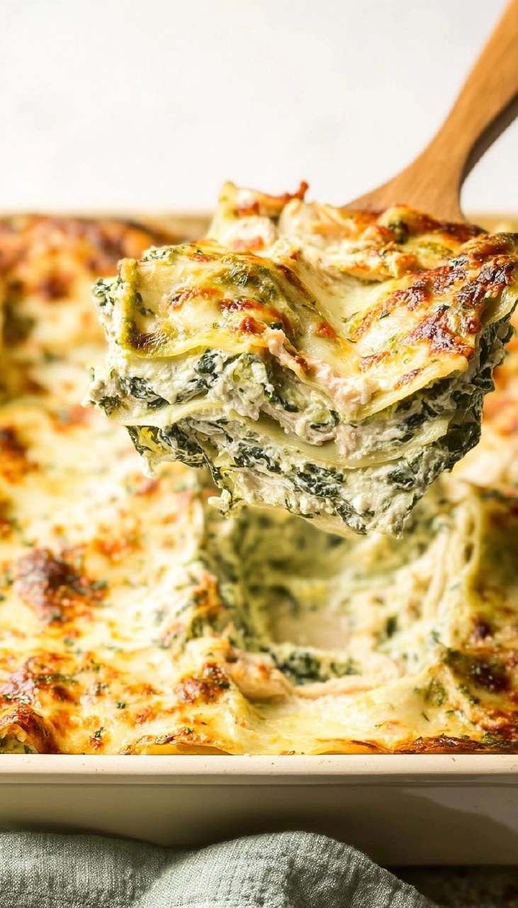 Chicken and Spinach Lasagna (With Rotisserie Chicken) 177 Chicken and Spinach Lasagna (With Rotisserie Chicken)