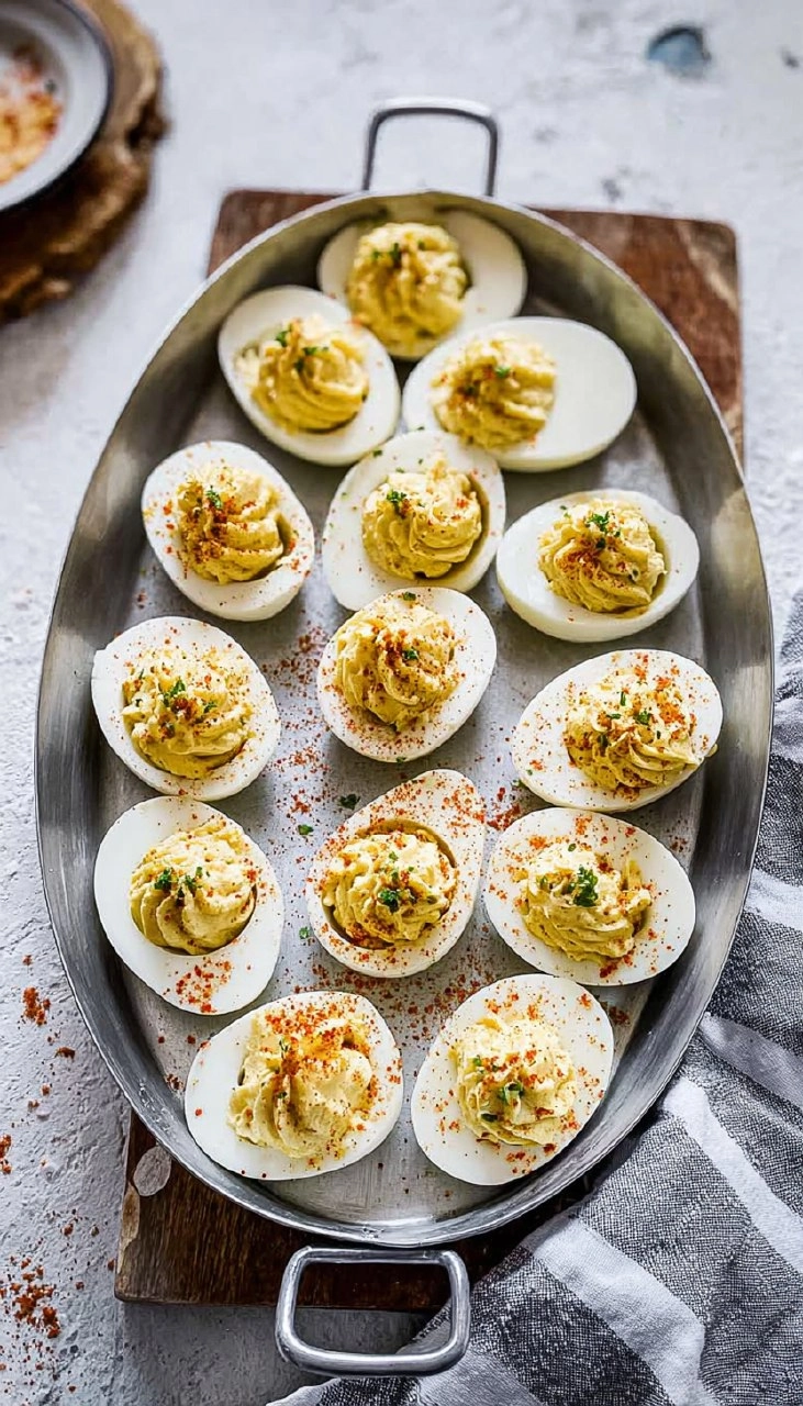Deviled Eggs (Classic Picnic Recipe) 65 Deviled Eggs (Classic Picnic Recipe)