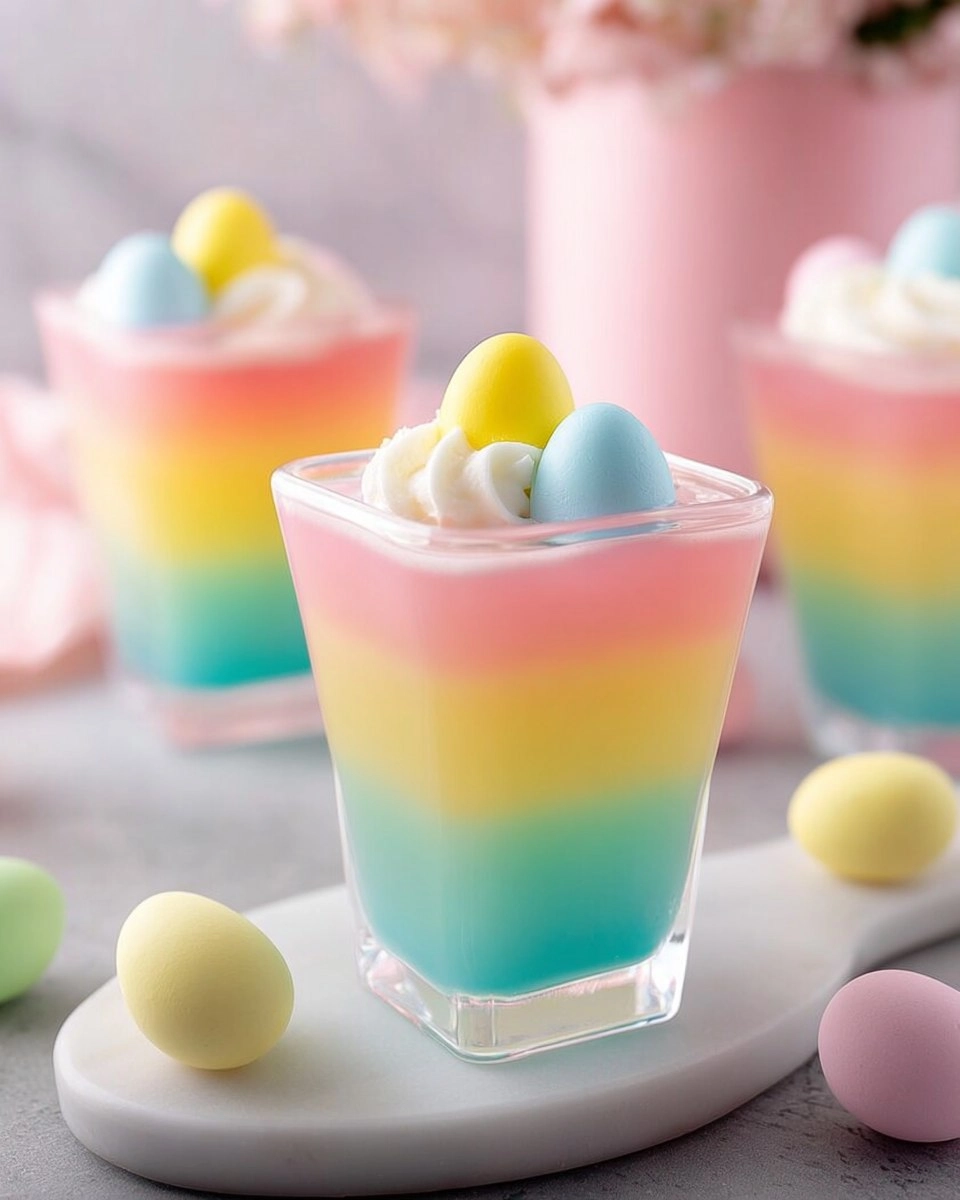 Easter Jell-O Cups