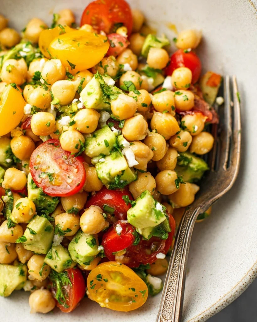 Easy-Chickpea-Salad-Recipe