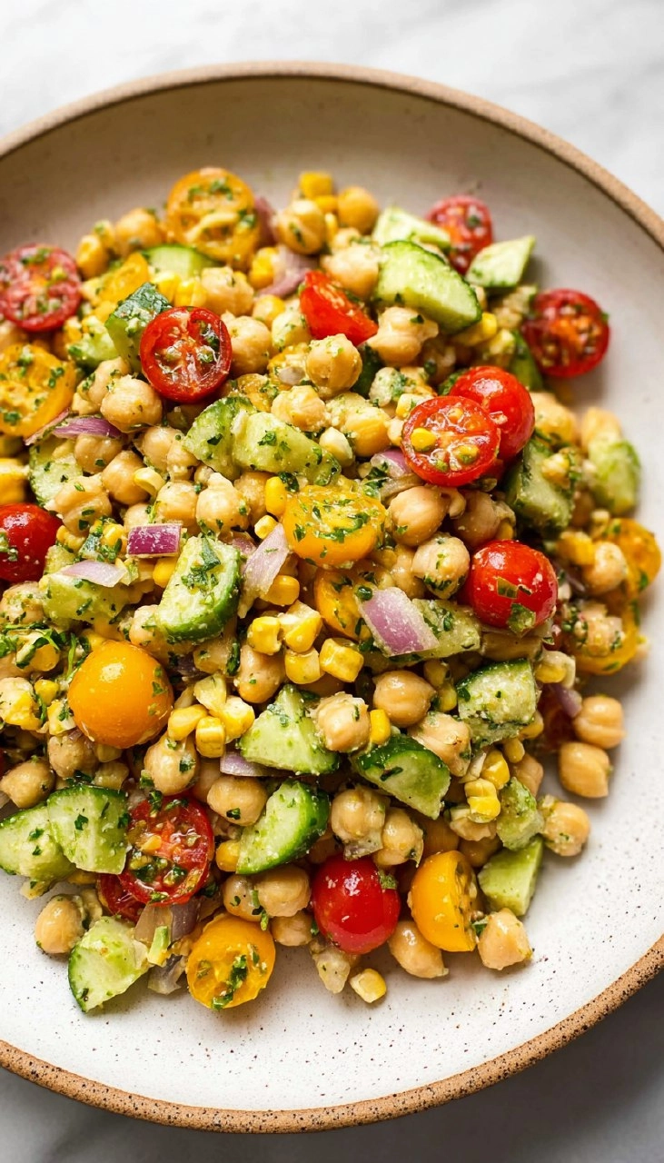 Easy Chickpea Salad