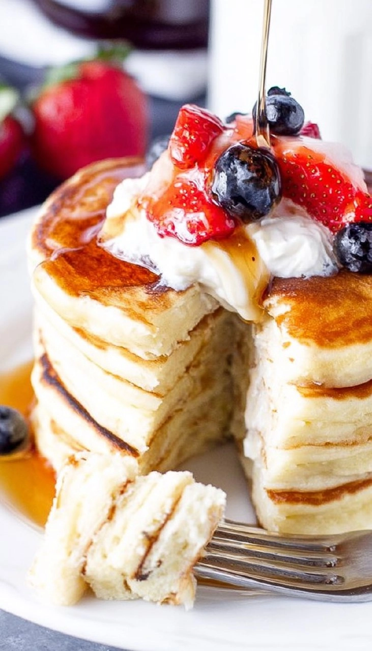 Greek Yogurt Pancakes
