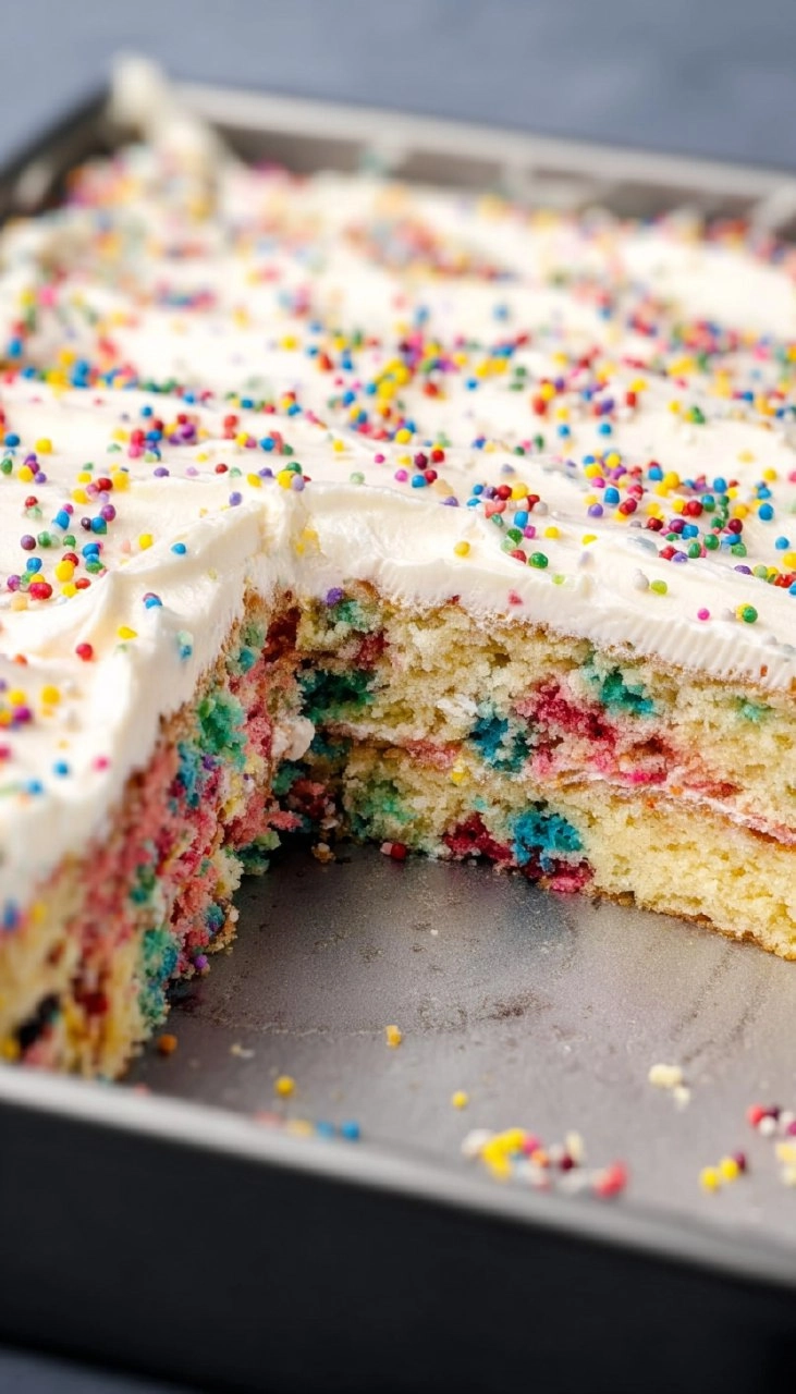 Homemade Funfetti Cake