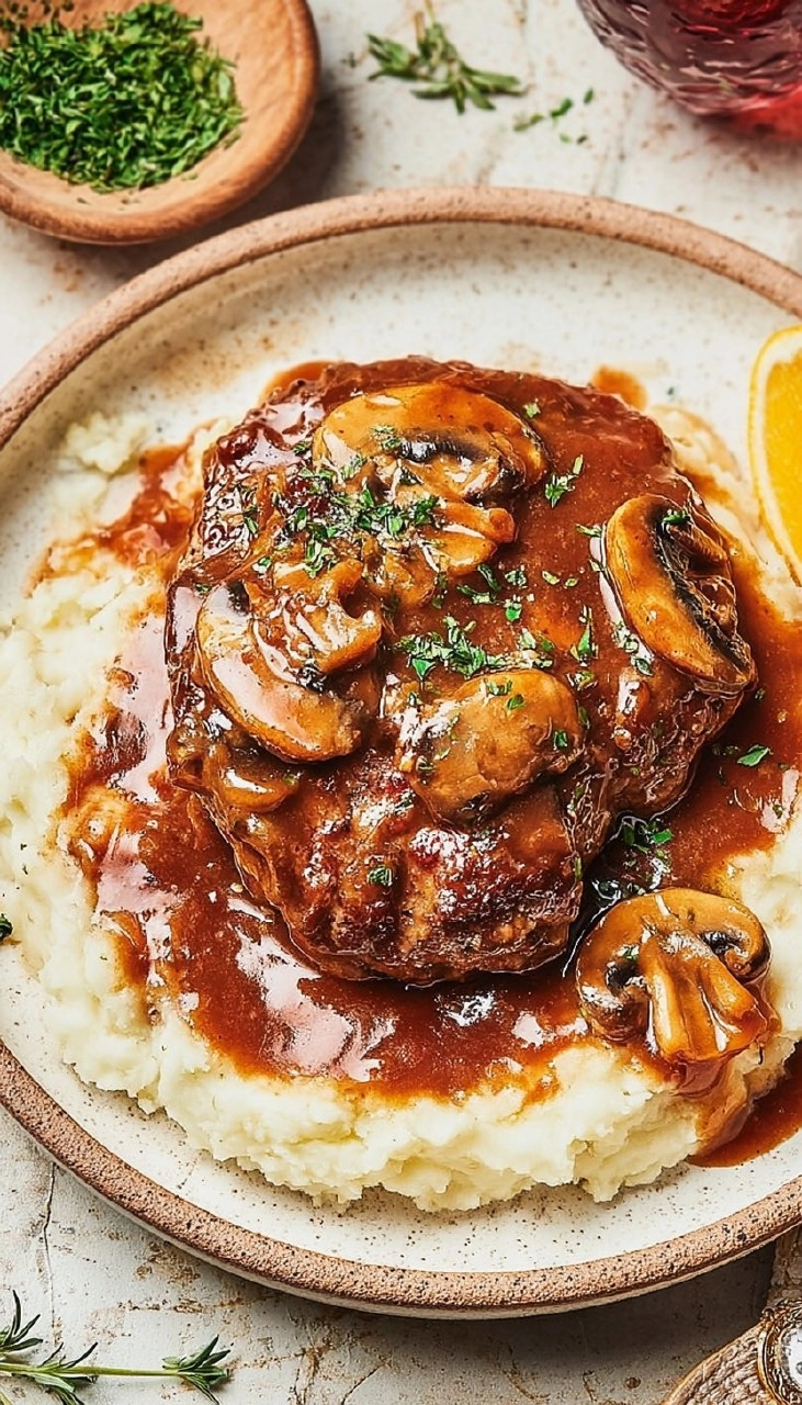 Homemade Salisbury Steak