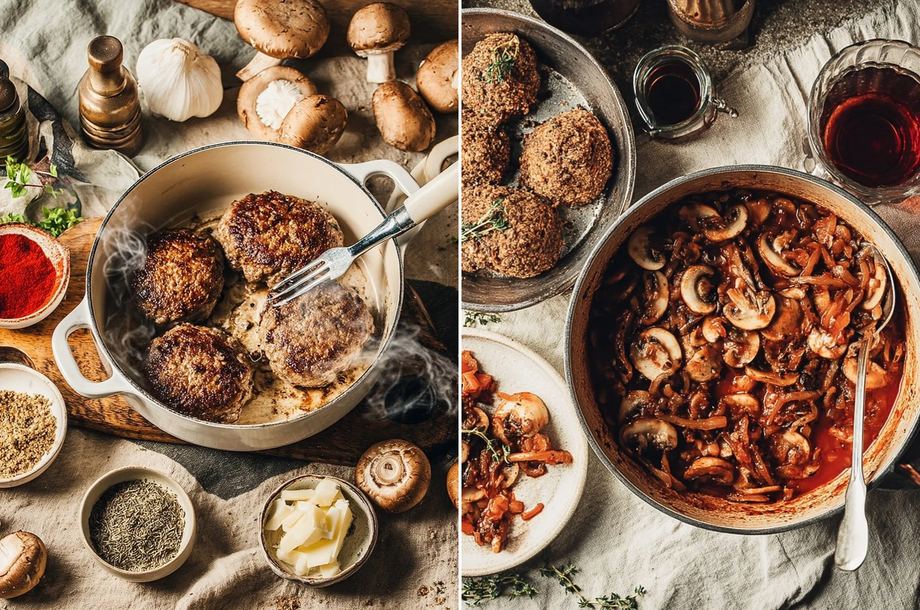 Homemade Salisbury Steak