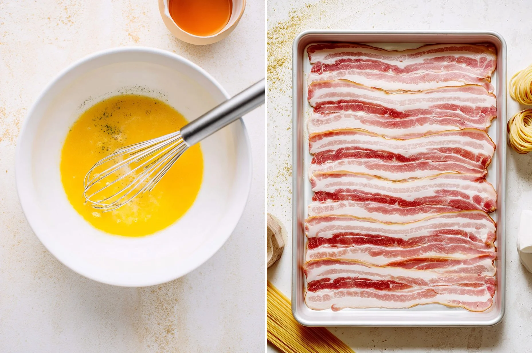 Homemade Spaghetti Carbonara | Authentic Roman 5-Ingredient Pasta Recipe