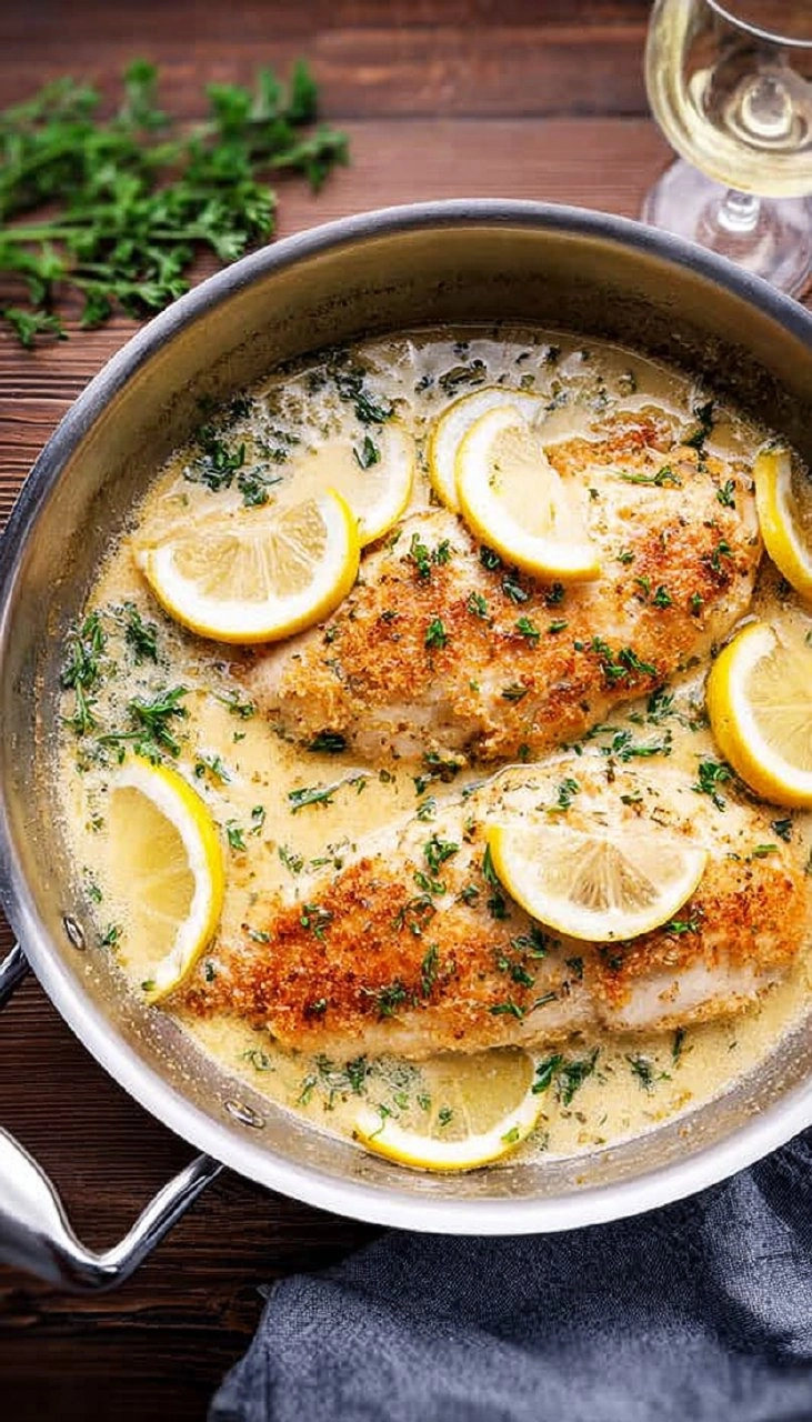 Lemon Parmesan Chicken