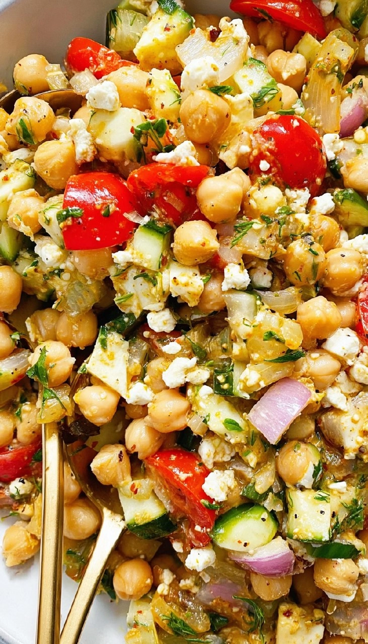 Mediterranean Chickpea Salad