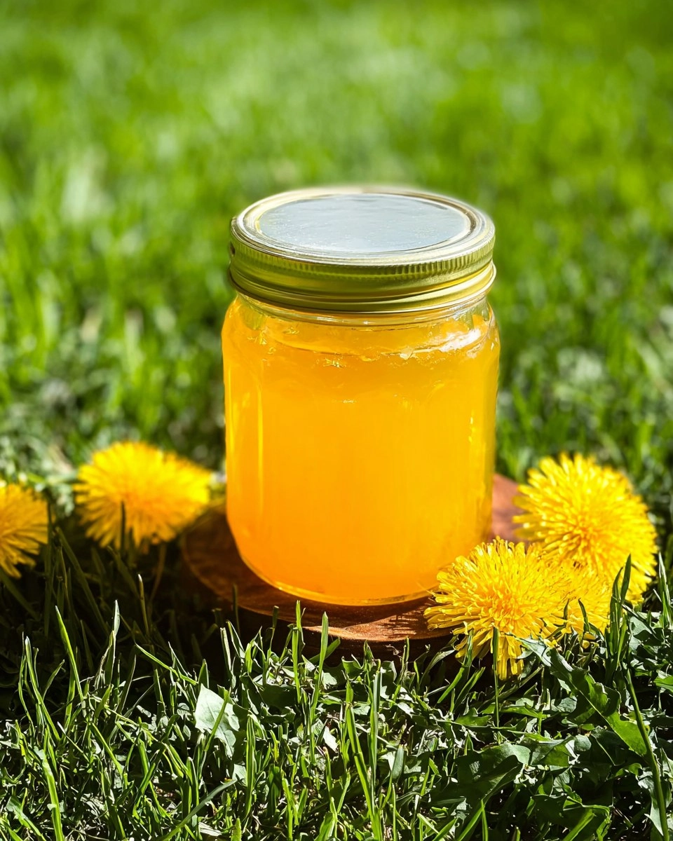 Mom's Dandelion Jelly (Spring Foraging) 5 Moms-Dandelion-Jelly-Spring-Foraging-Recipe