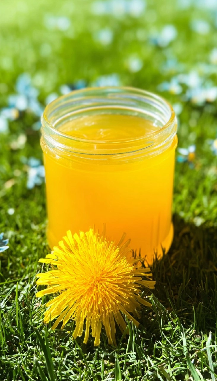 Mom's Dandelion Jelly (Spring Foraging) 95 Mom's Dandelion Jelly (Spring Foraging)