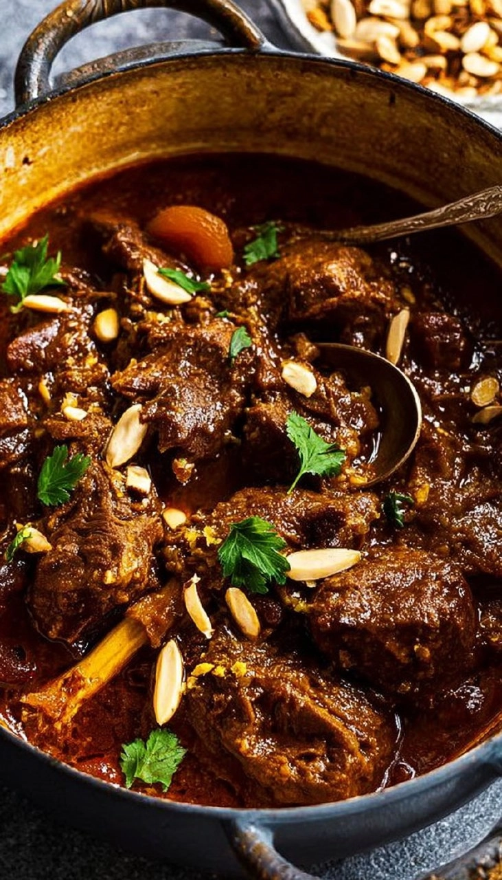 Moroccan Lamb Tagine | Slow-Braised Easter Centerpiece with Apricots & Spices