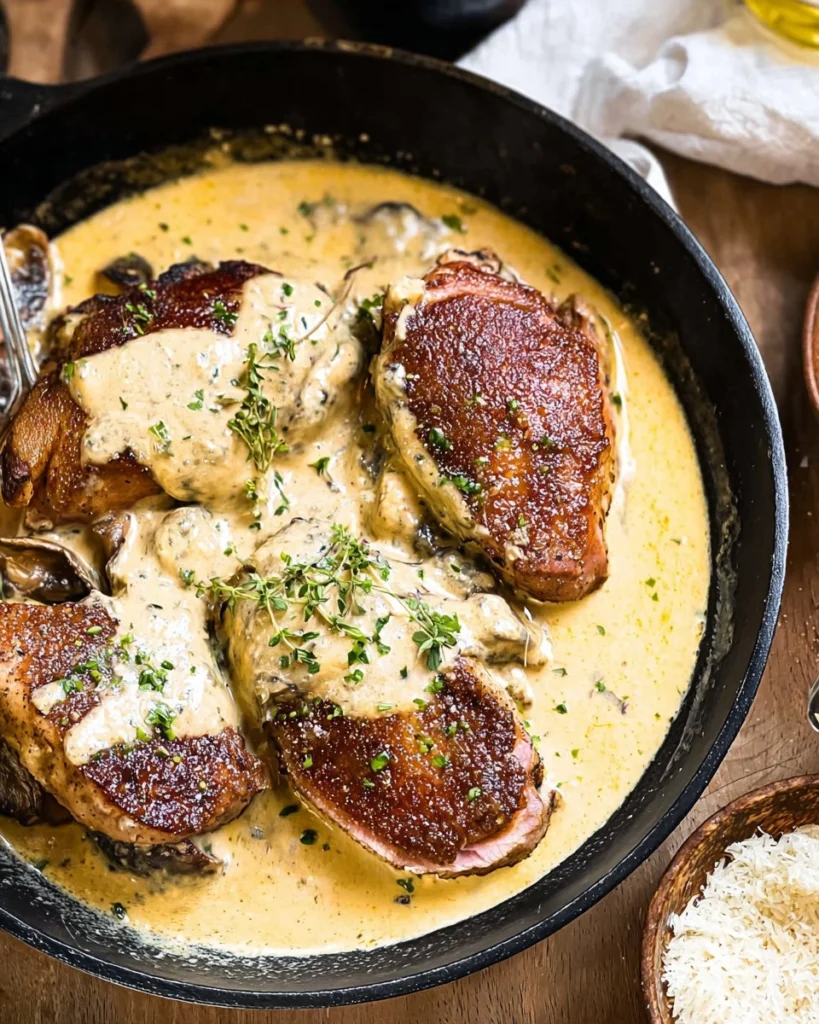 Pan-Seared-Pheasant-with-Creamy-Dijon-Mustard-Sauce-Recipe