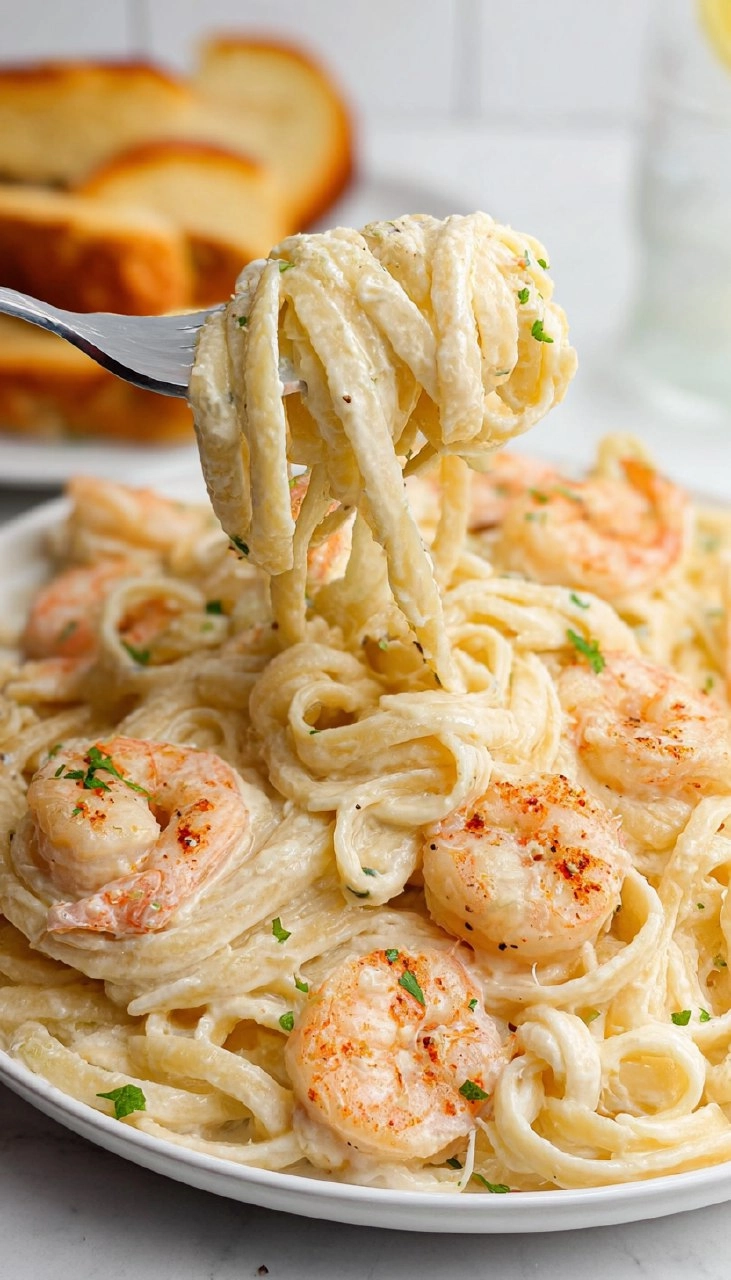 Shrimp Alfredo Pasta
