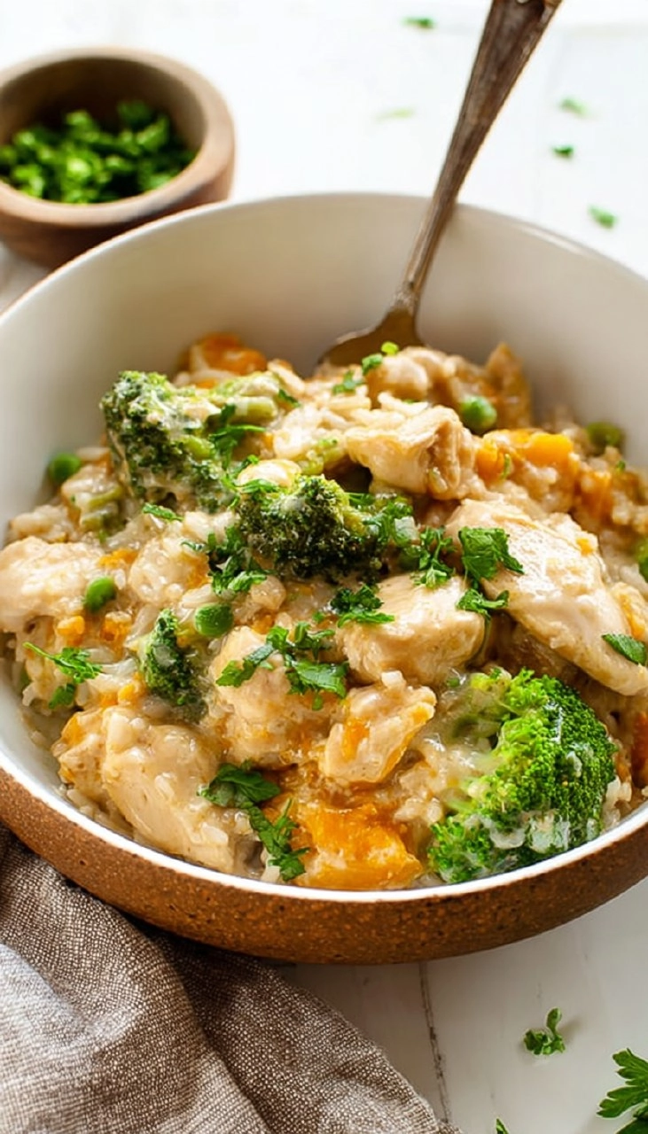 Slow Cooker Chicken And Rice