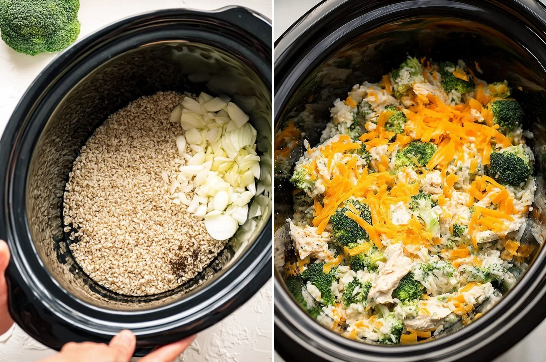 Slow Cooker Chicken And Rice