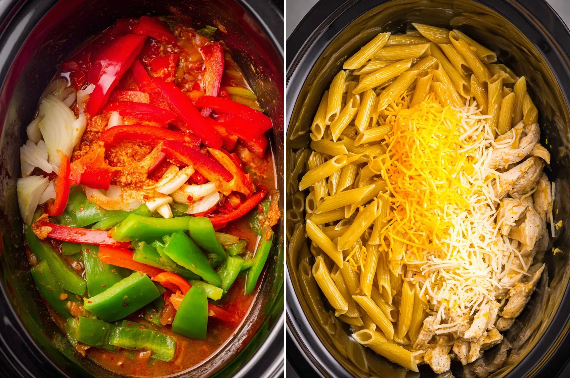 Slow Cooker Fajita Pasta 106 Slow Cooker Fajita Pasta