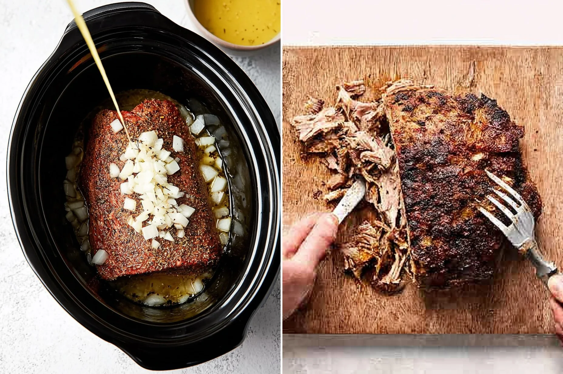 Slow Cooker Pulled Pork | Easy 6-Ingredient Set-It & Forget-It BBQ