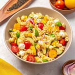 Summer Pasta Salad with White Balsamic Vinaigrette 96 Summer-Pasta-Salad-with-White-Balsamic-Vinaigrette-Recipe