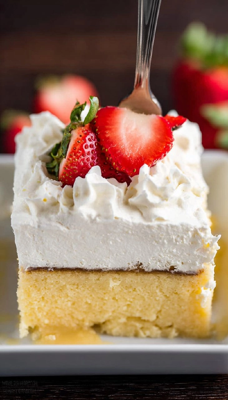 Tres Leches Cake | Authentic Mexican Three-Milk Celebration Dessert