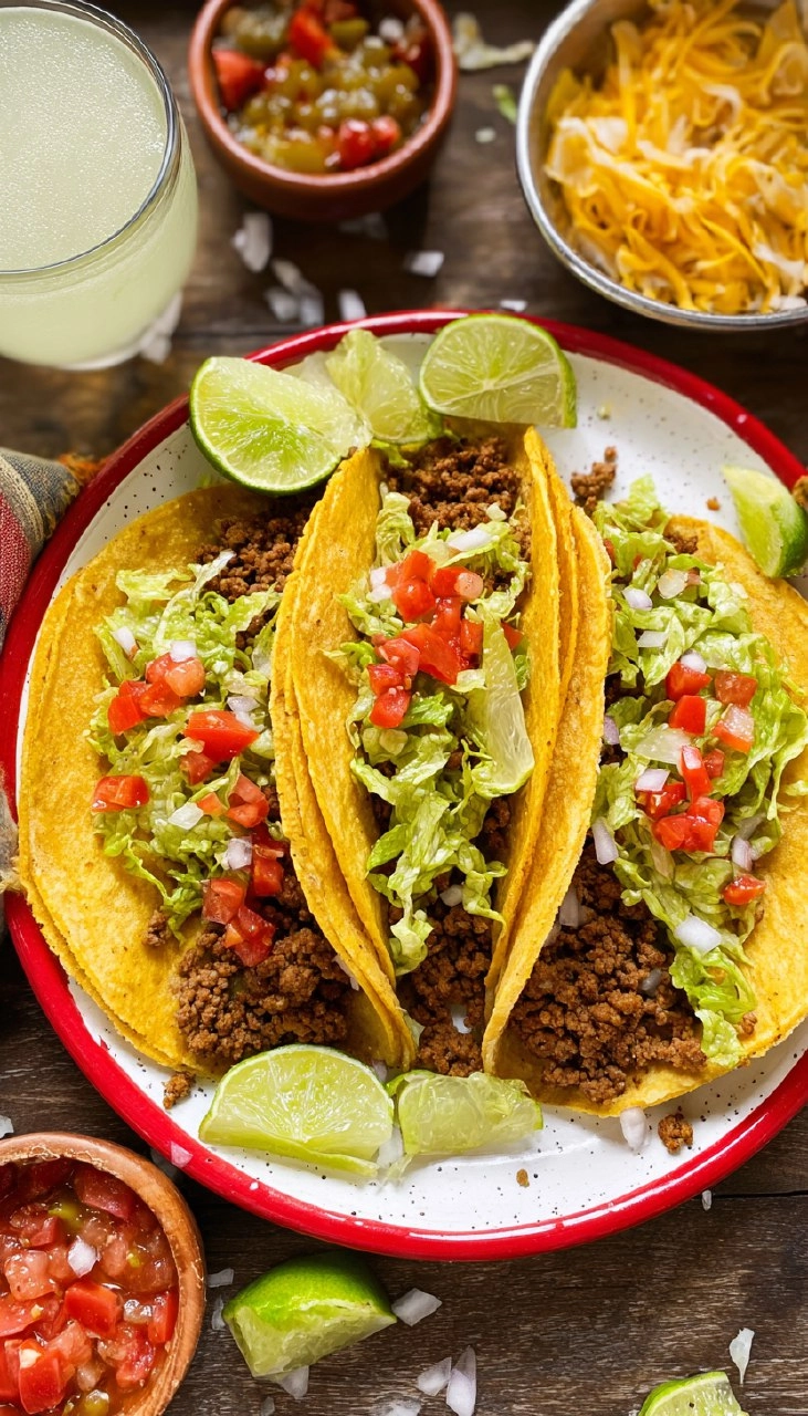 Vegan Ground Beef Tacos