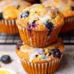 Almond-Flour-Lemon-Blueberry-Muffins-Paleo-Soft-Moist-Recipe