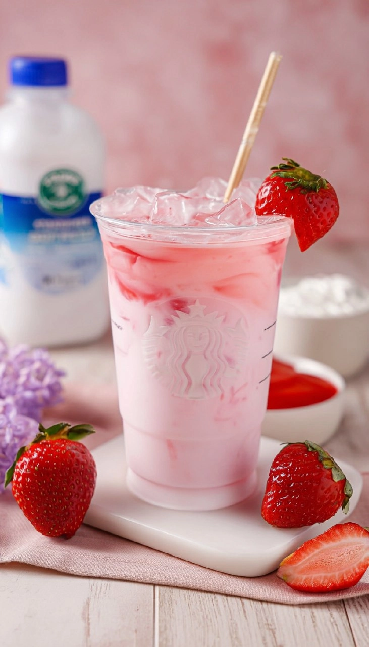 Copycat Starbucks Pink Drink