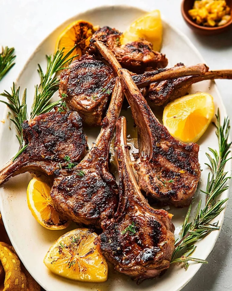 Garlic-Rosemary-Lamb-Chops-with-Lemon-Butter-Recipe