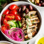 Greek-Chicken-Bowls-with-Lemon-Garlic-Tahini-Sauce-Healthy-Mediterranean-Bowls-Recipe