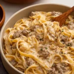 Ground-Beef-Alfredo-Recipe