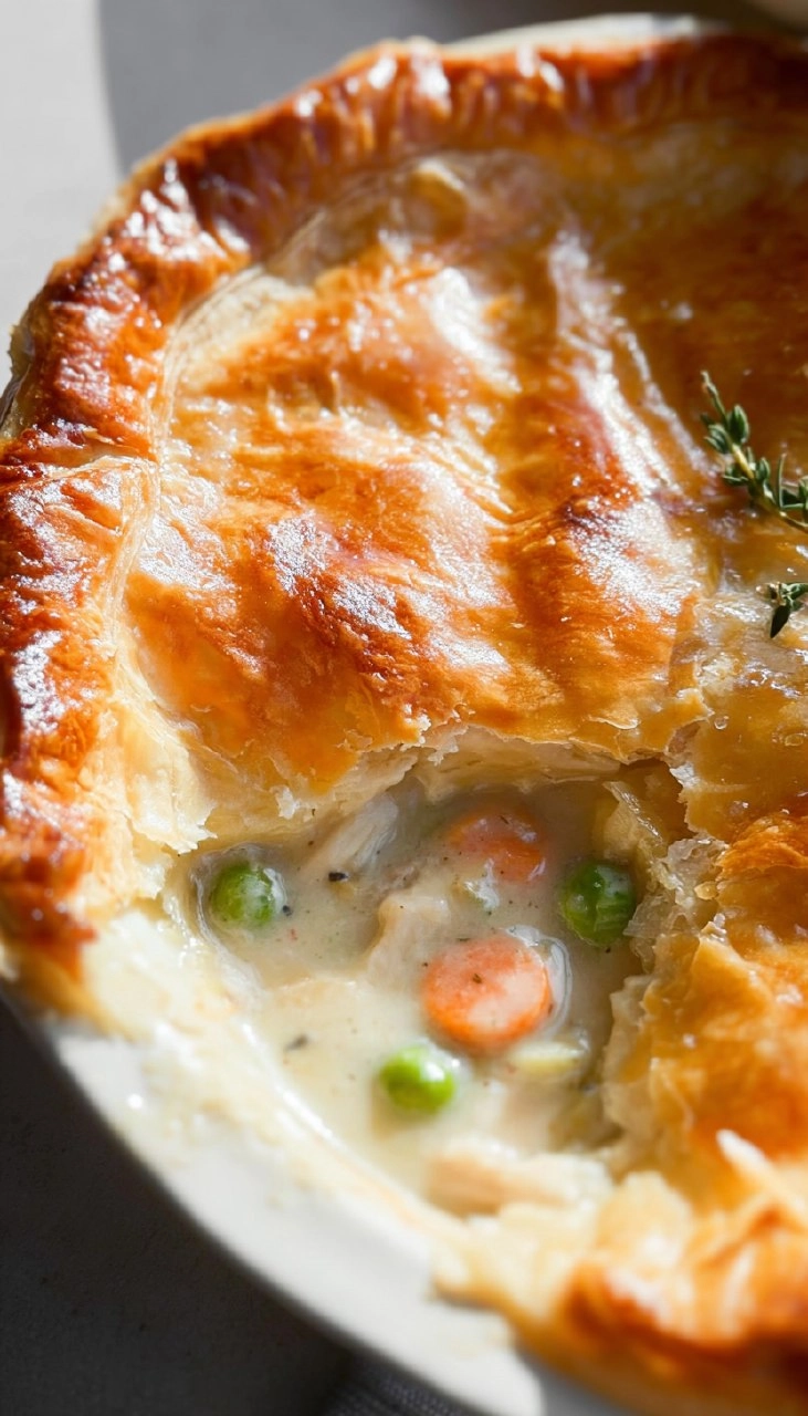 Puff Pastry Chicken Pot Pie