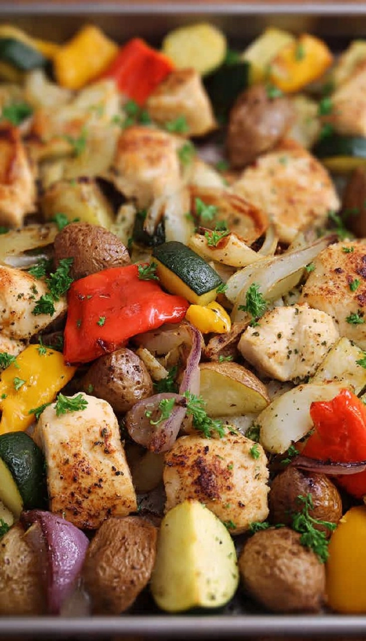 Ranch Chicken Sheet Pan Dinner