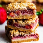 Strawberry-Crumble-Bars-Almond-Flour-Easy-Buttery-Recipe