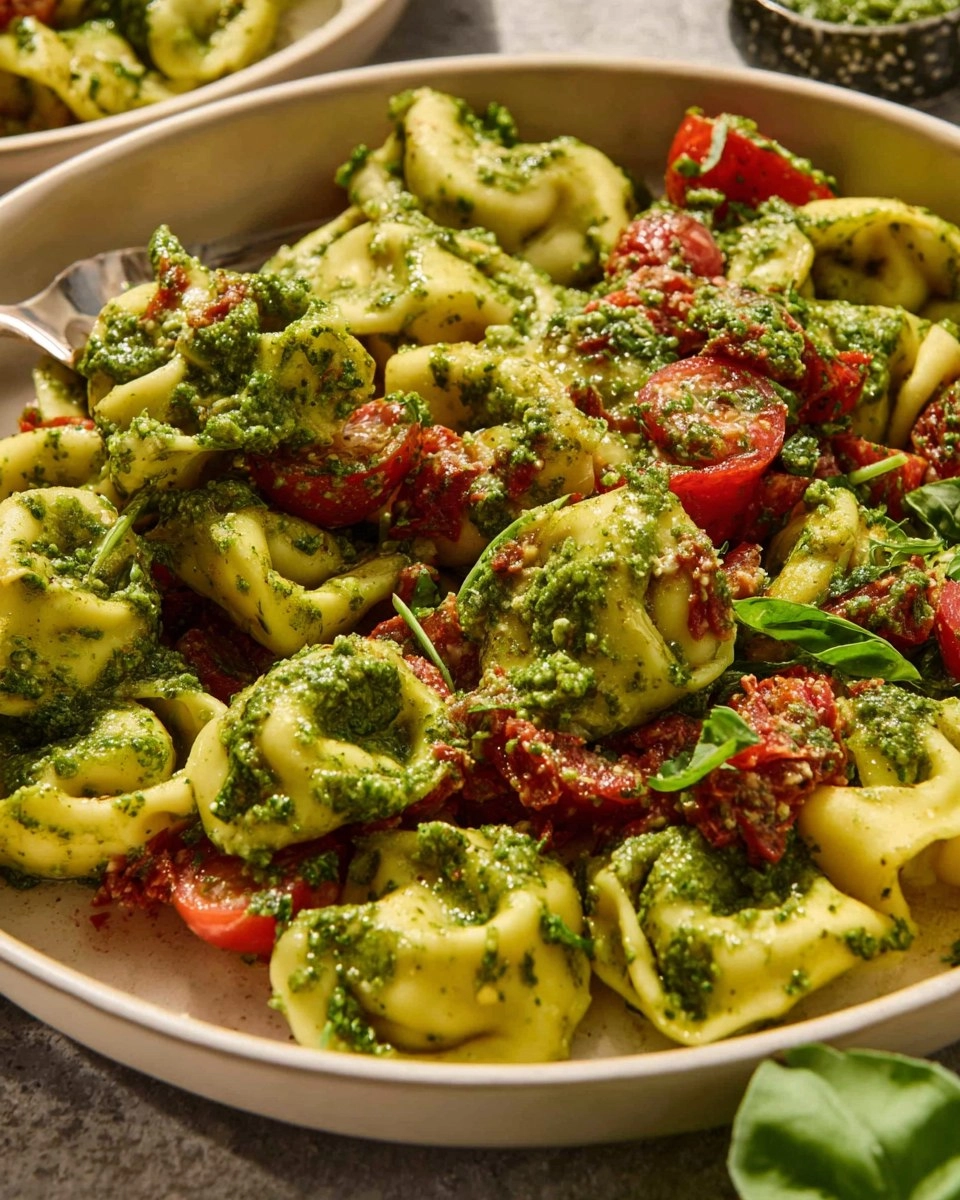 Tortellini Pesto Salad
