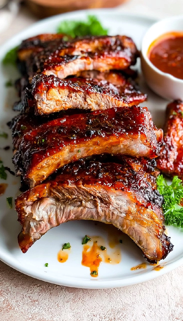 BBQ Ribs | Sticky Oven-Roasted Ribs for Father’s Day