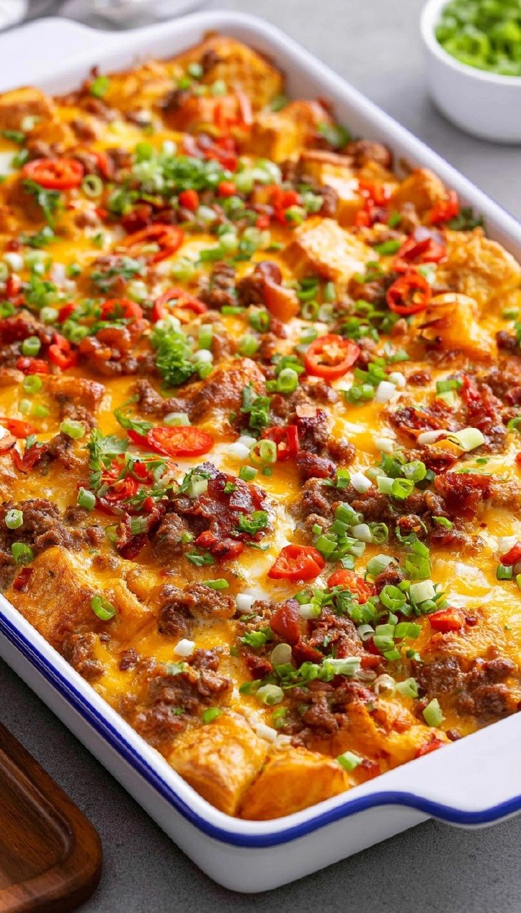 Breakfast Casserole | Easy Make-Ahead Father’s Day Brunch Bake