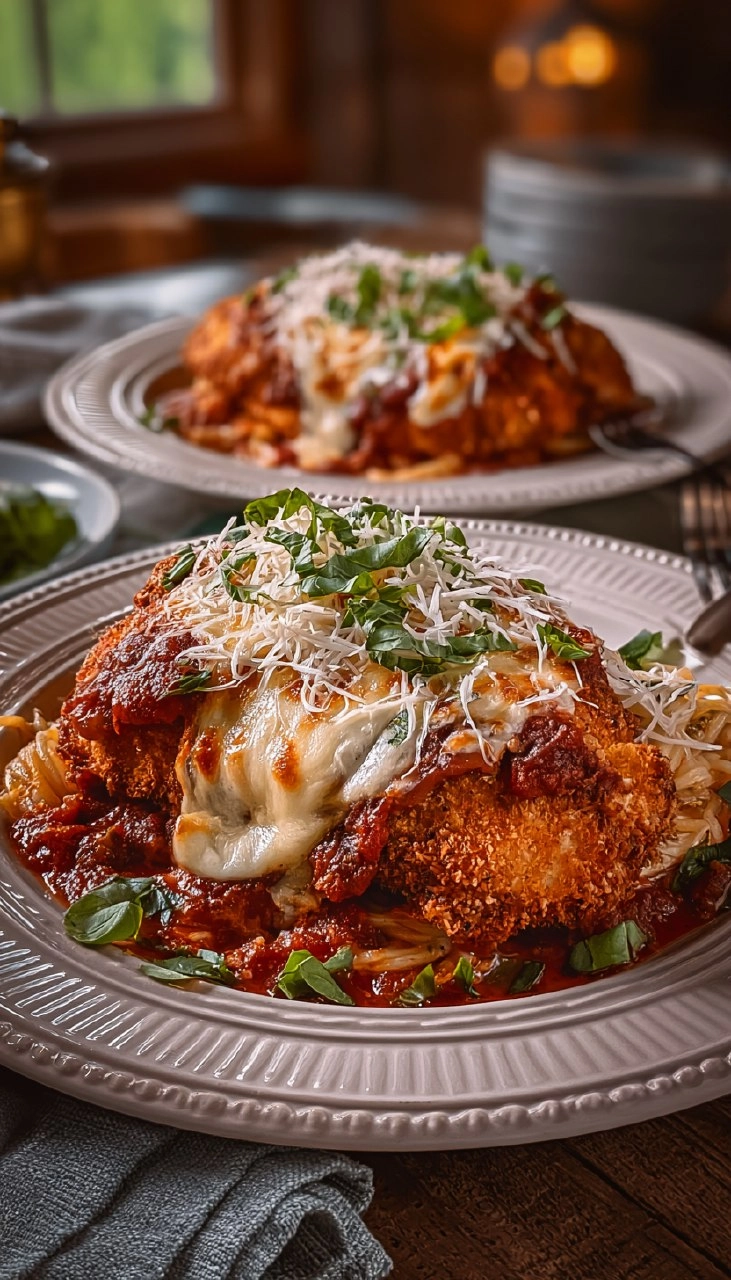 Chicken Parmesan | Crispy Baked Italian Comfort Dinner
