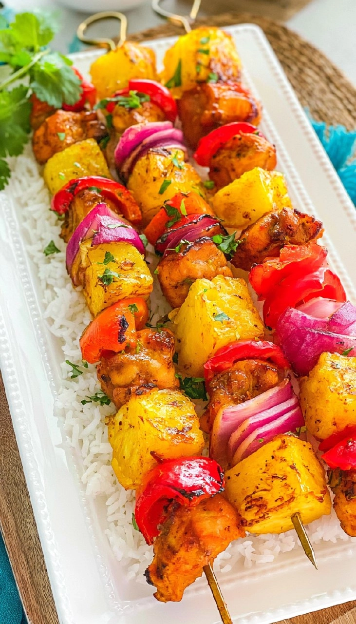 Chicken Pineapple Kebabs