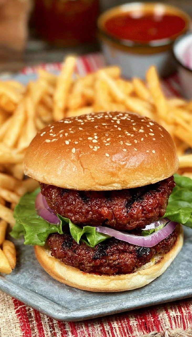 Classic Burger | Juicy Grilled Burgers for Memorial Day Cookouts