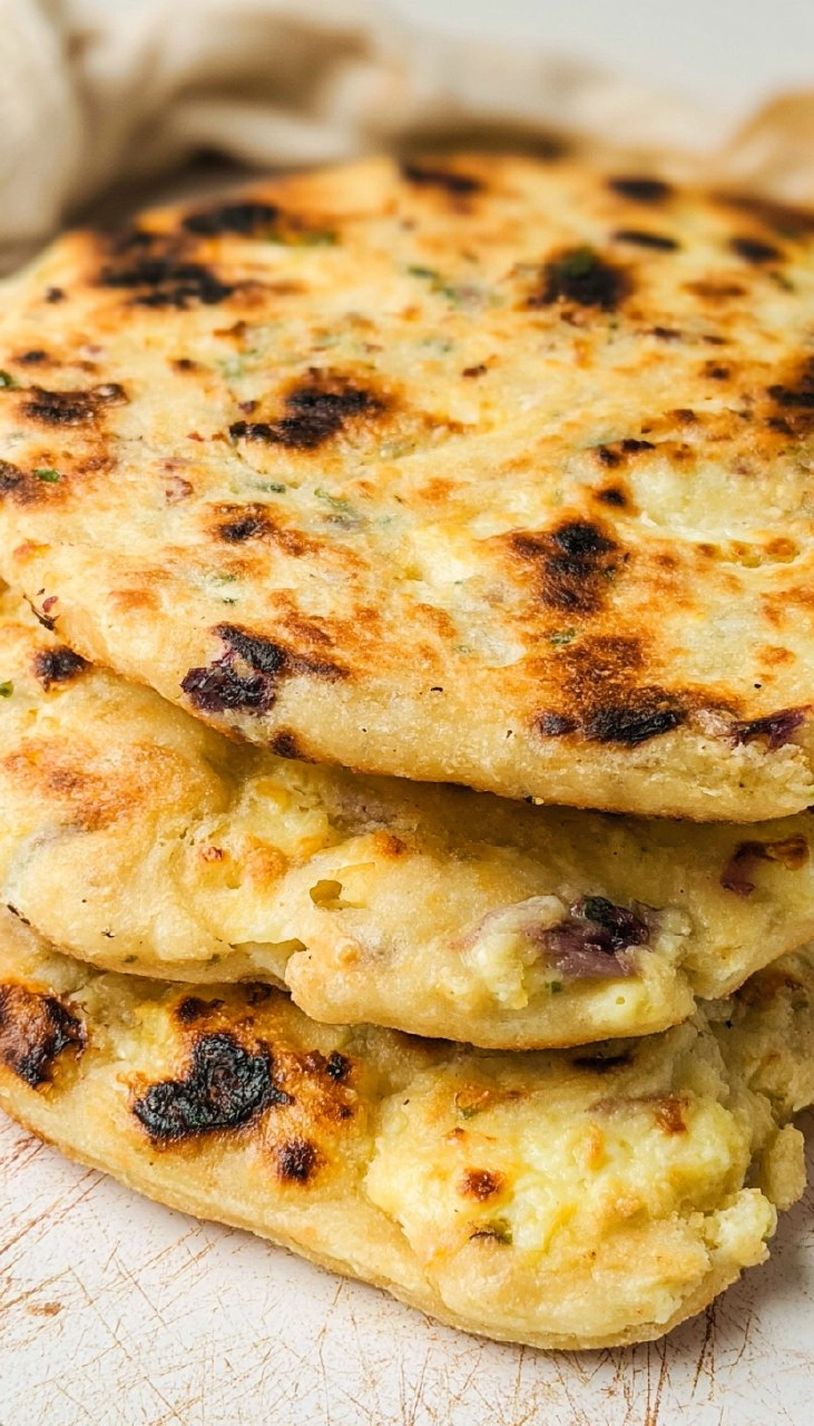 Cottage Cheese Naan Bread 55 Cottage Cheese Naan Bread